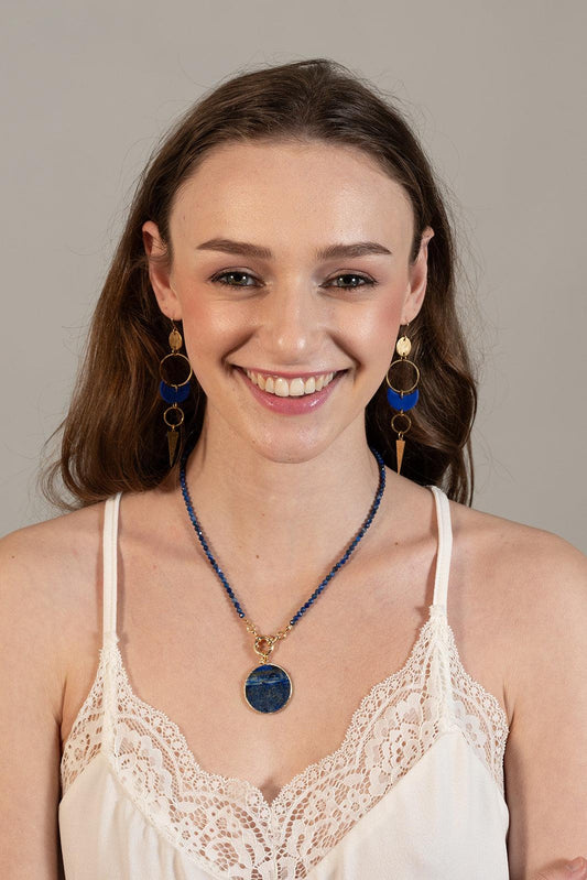 Blue Lapis Necklace - Kybalion Jewellery