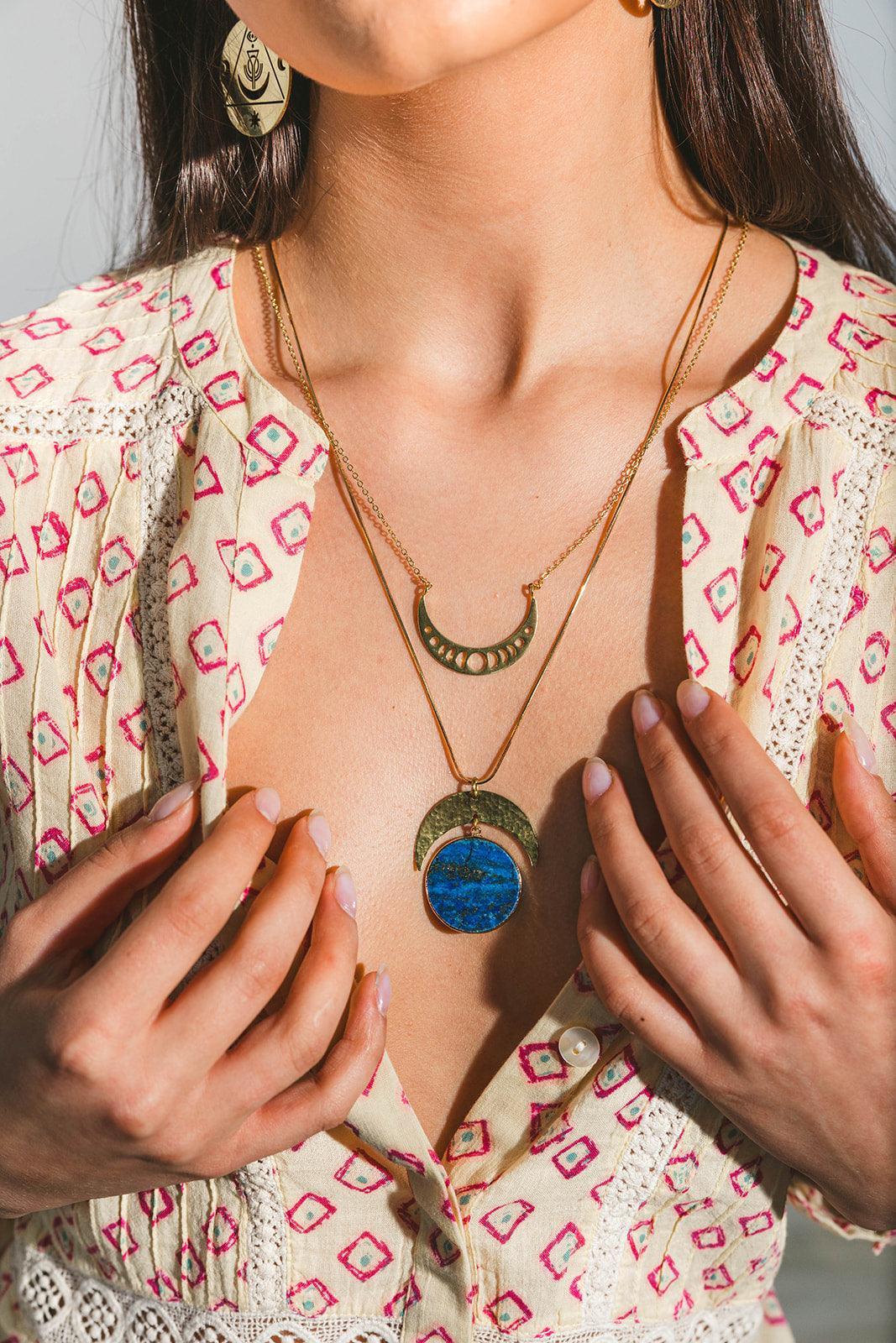 Blue Moon Necklace - Kybalion Jewellery