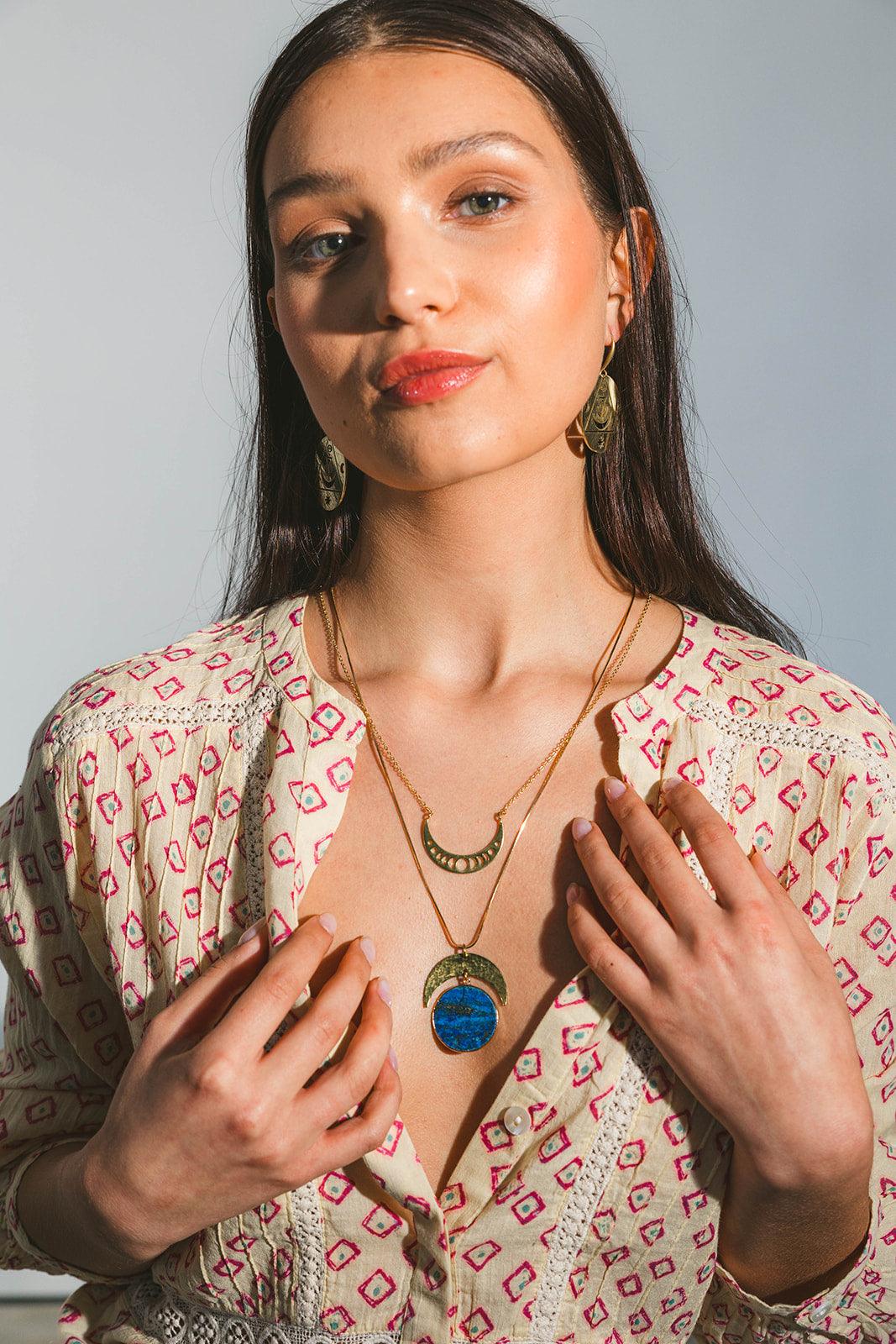 Blue Moon Necklace - Kybalion Jewellery