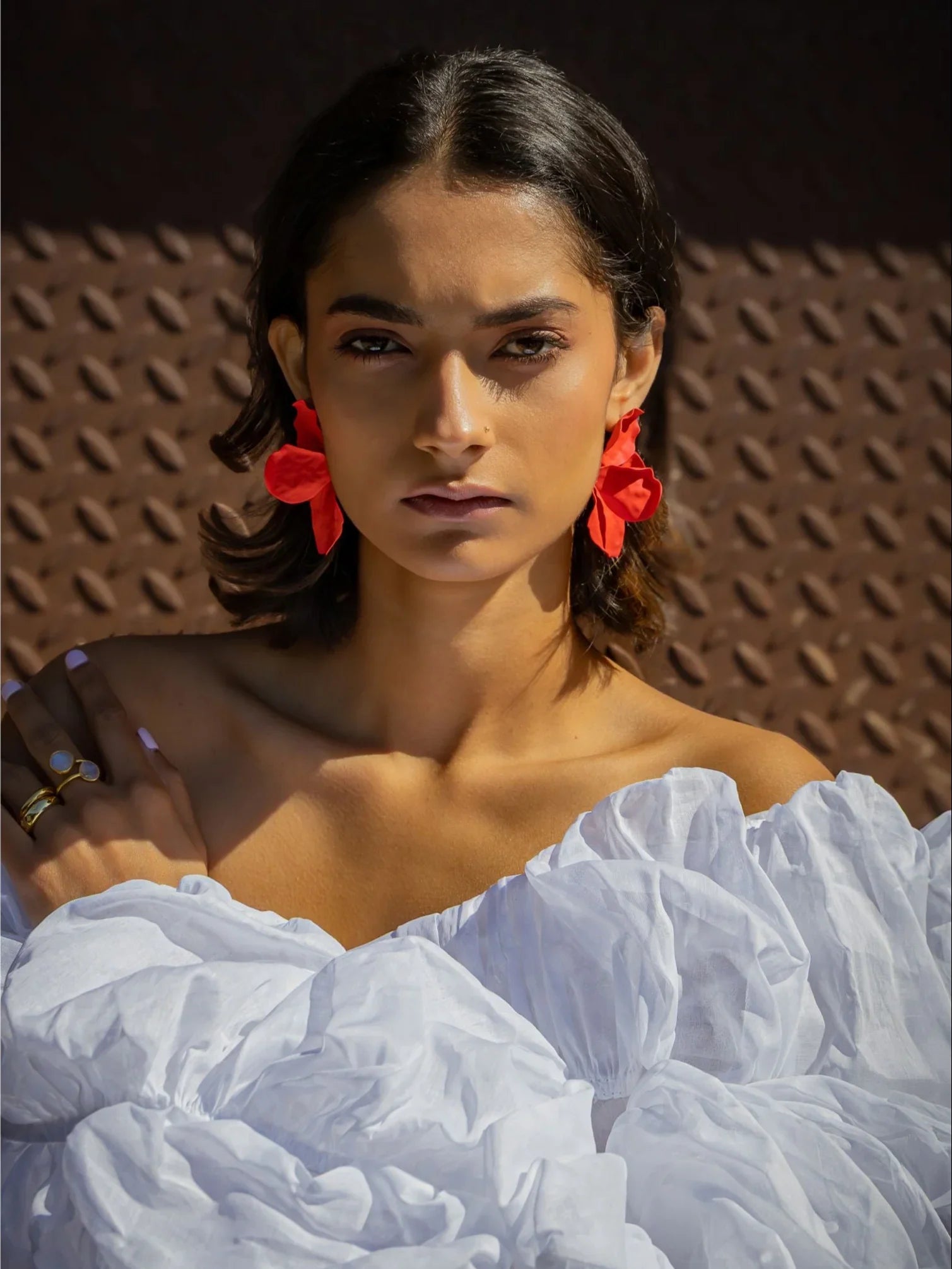 Bougainvillea Red/Green/Blue - Kybalion Jewellery