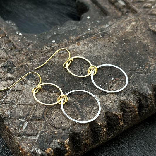 Circle of Life Earrings - Kybalion Jewellery