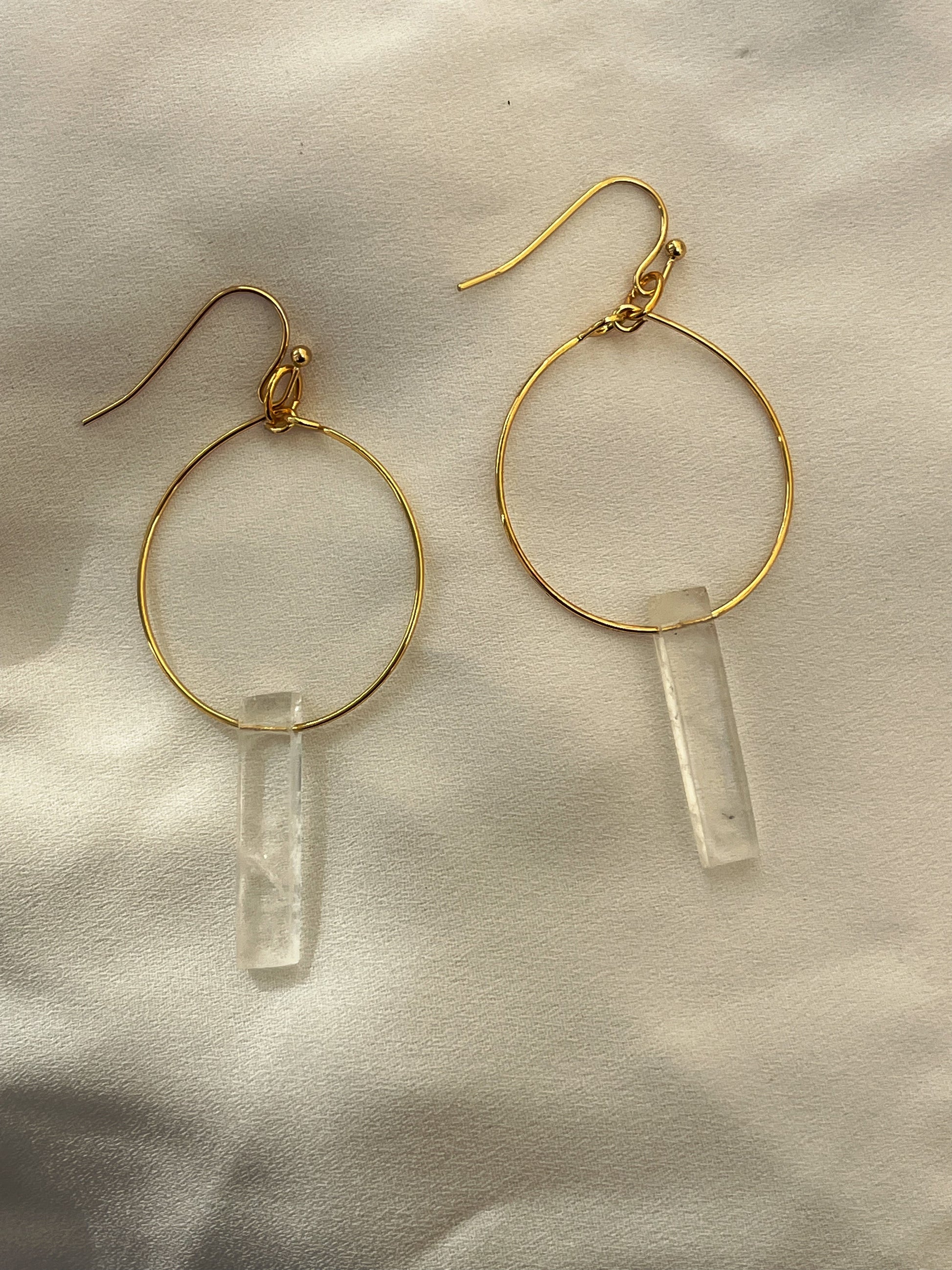 Clear Quartz drops - Kybalion Jewellery
