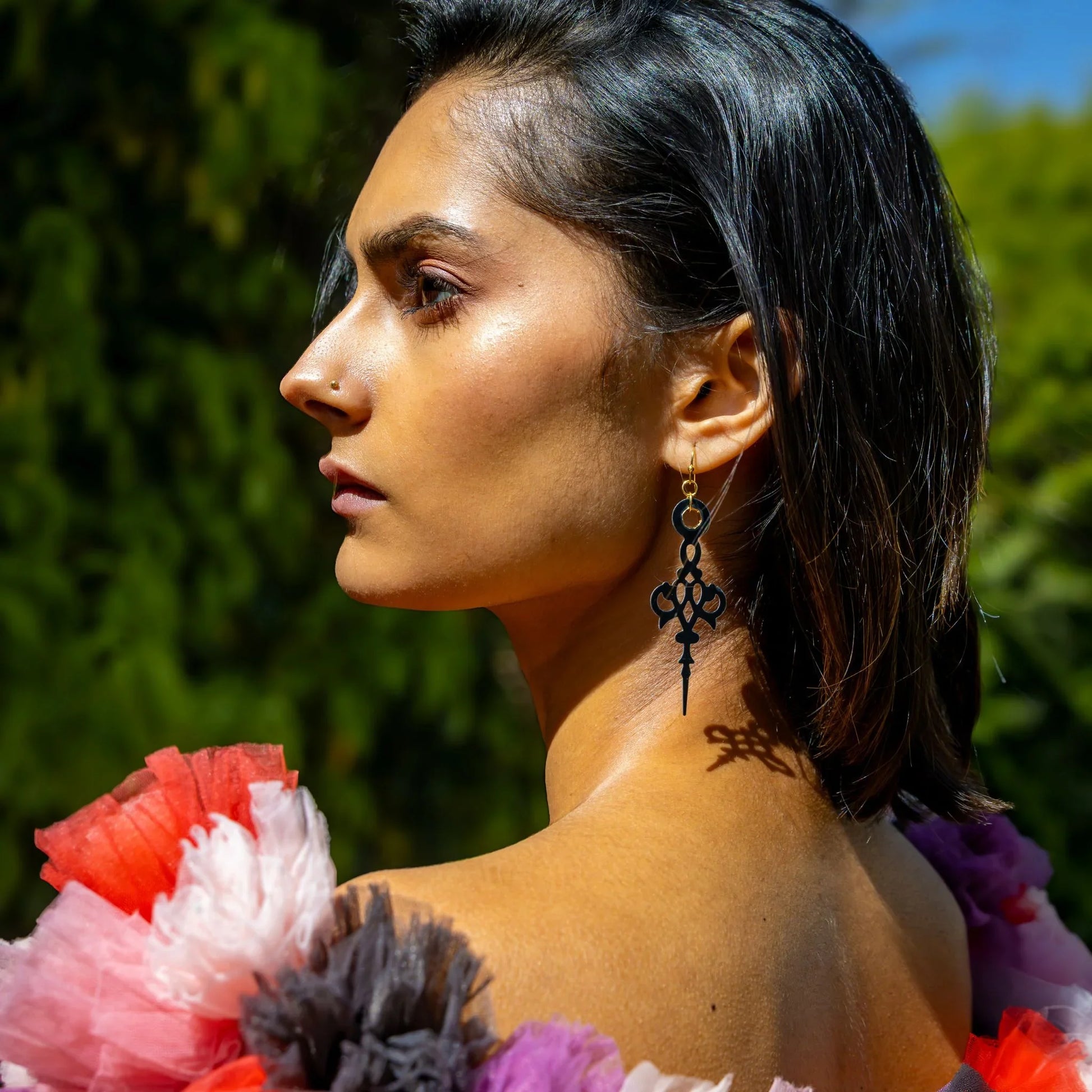 Clock Hands Earrings - Kybalion Jewellery