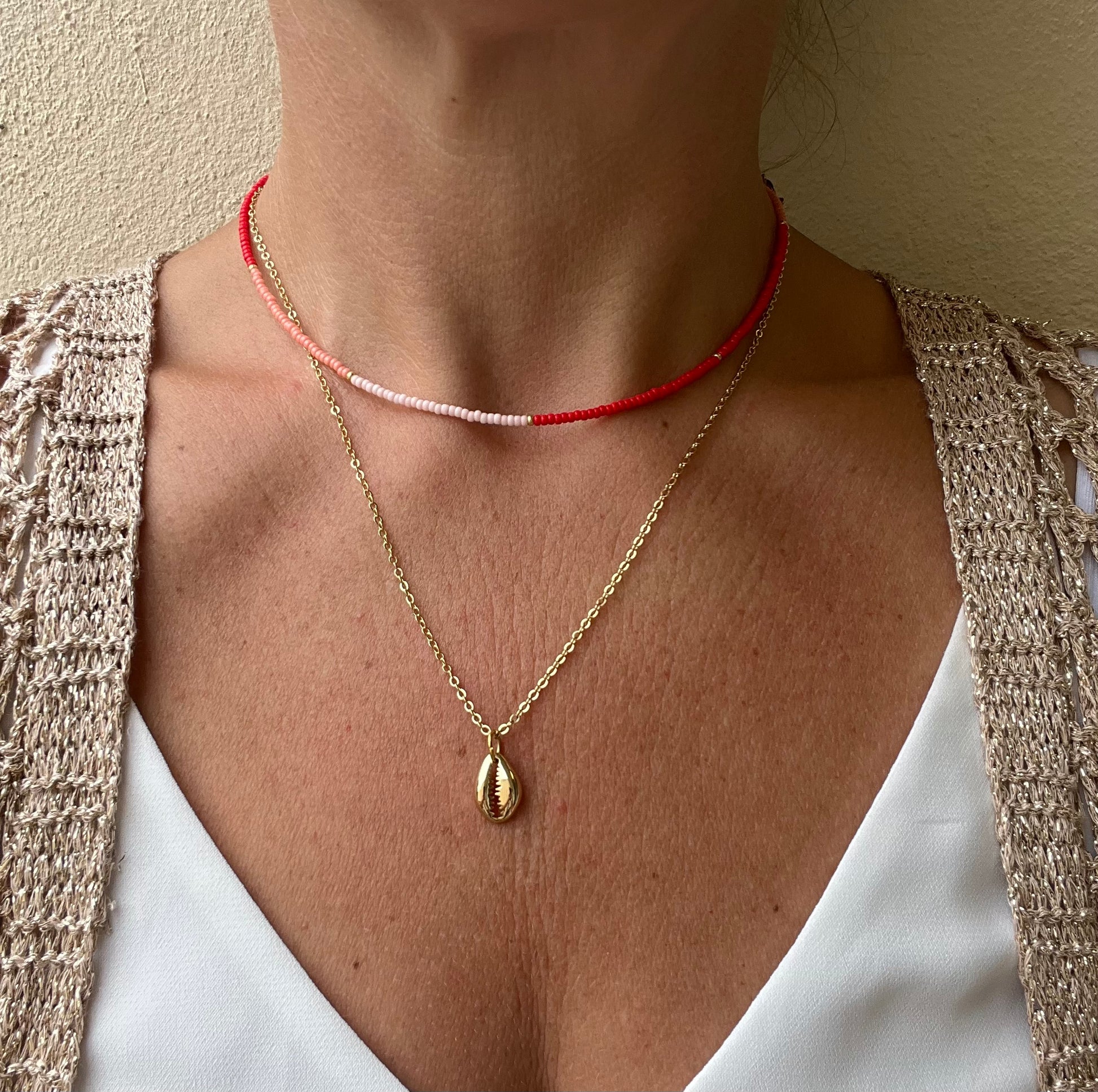 Cowrie Shell Protection Necklace - Kybalion Jewellery