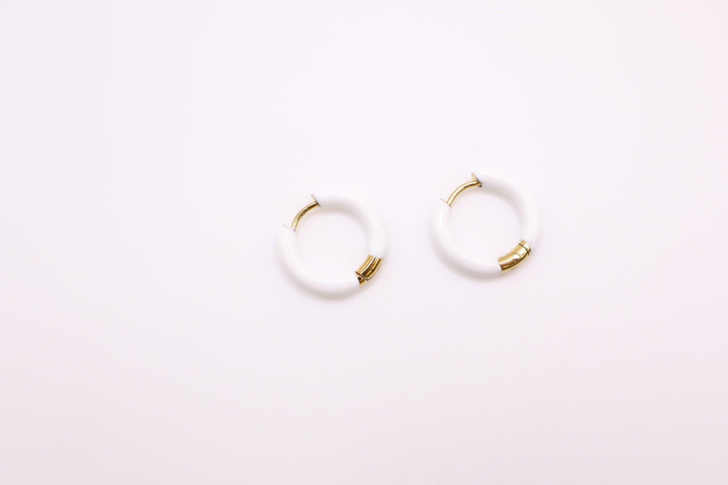 Enamel Huggies - Kybalion Jewellery