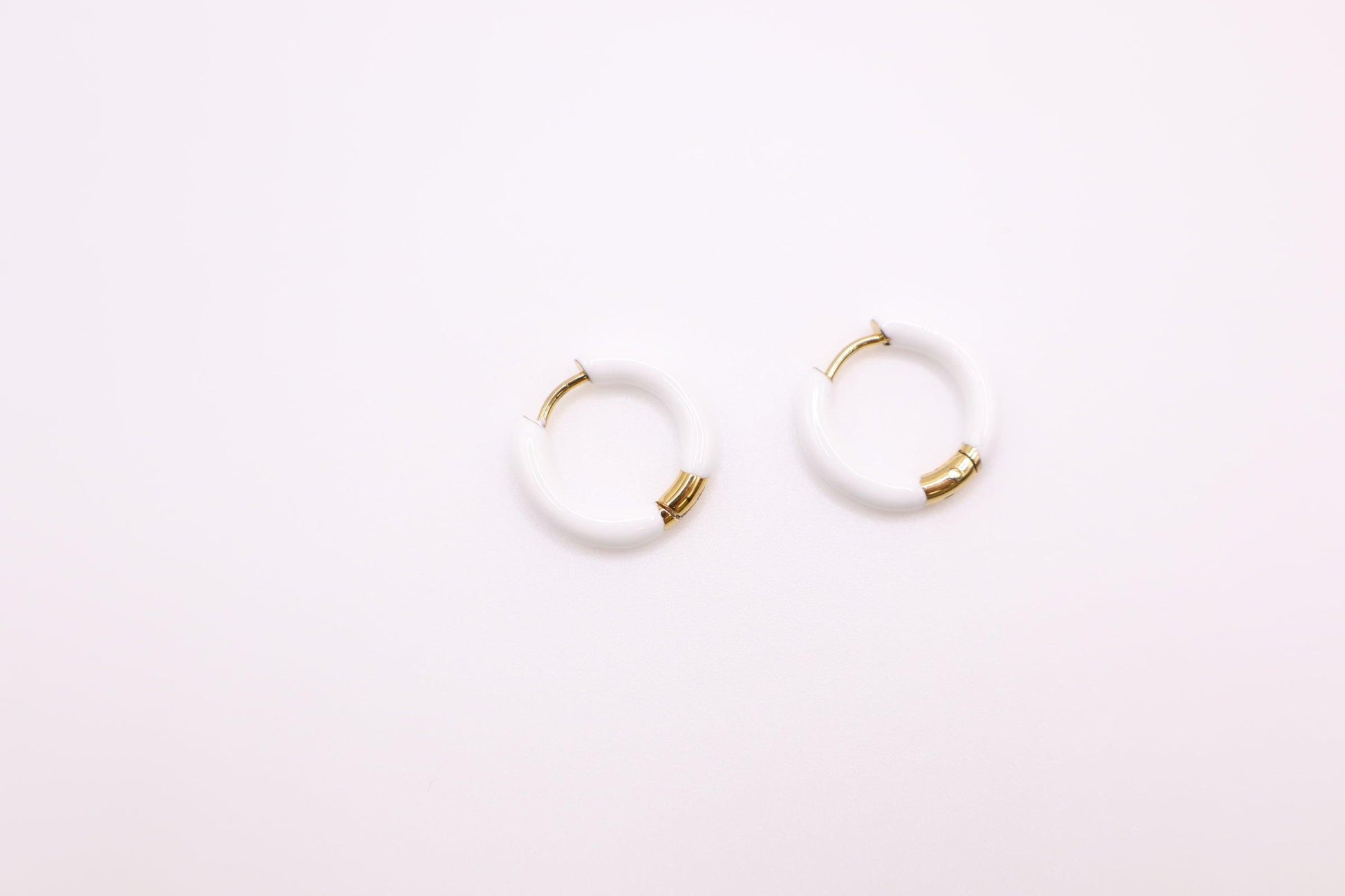 Enamel Huggies - Kybalion Jewellery