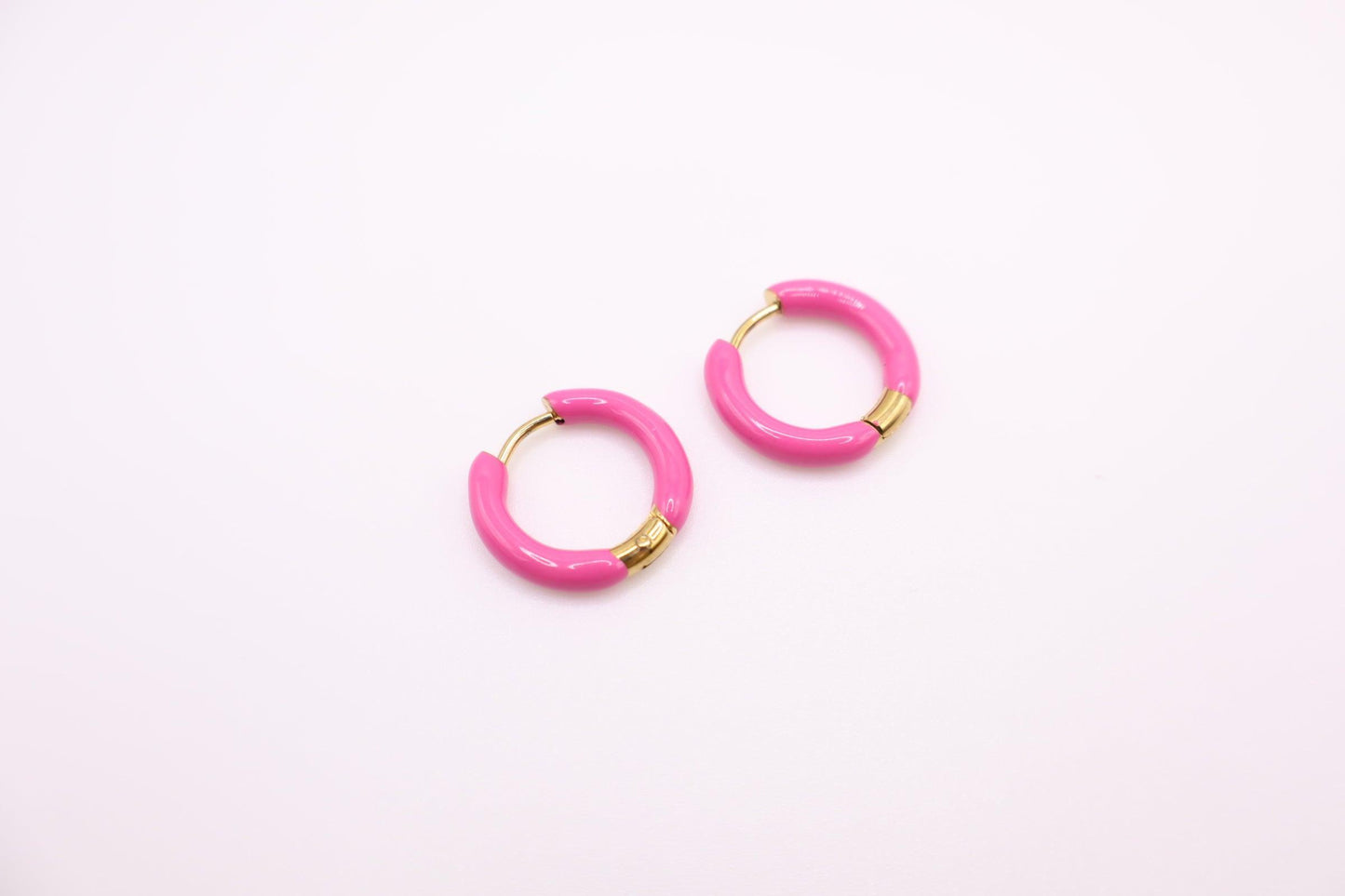 Enamel Huggies - Kybalion Jewellery