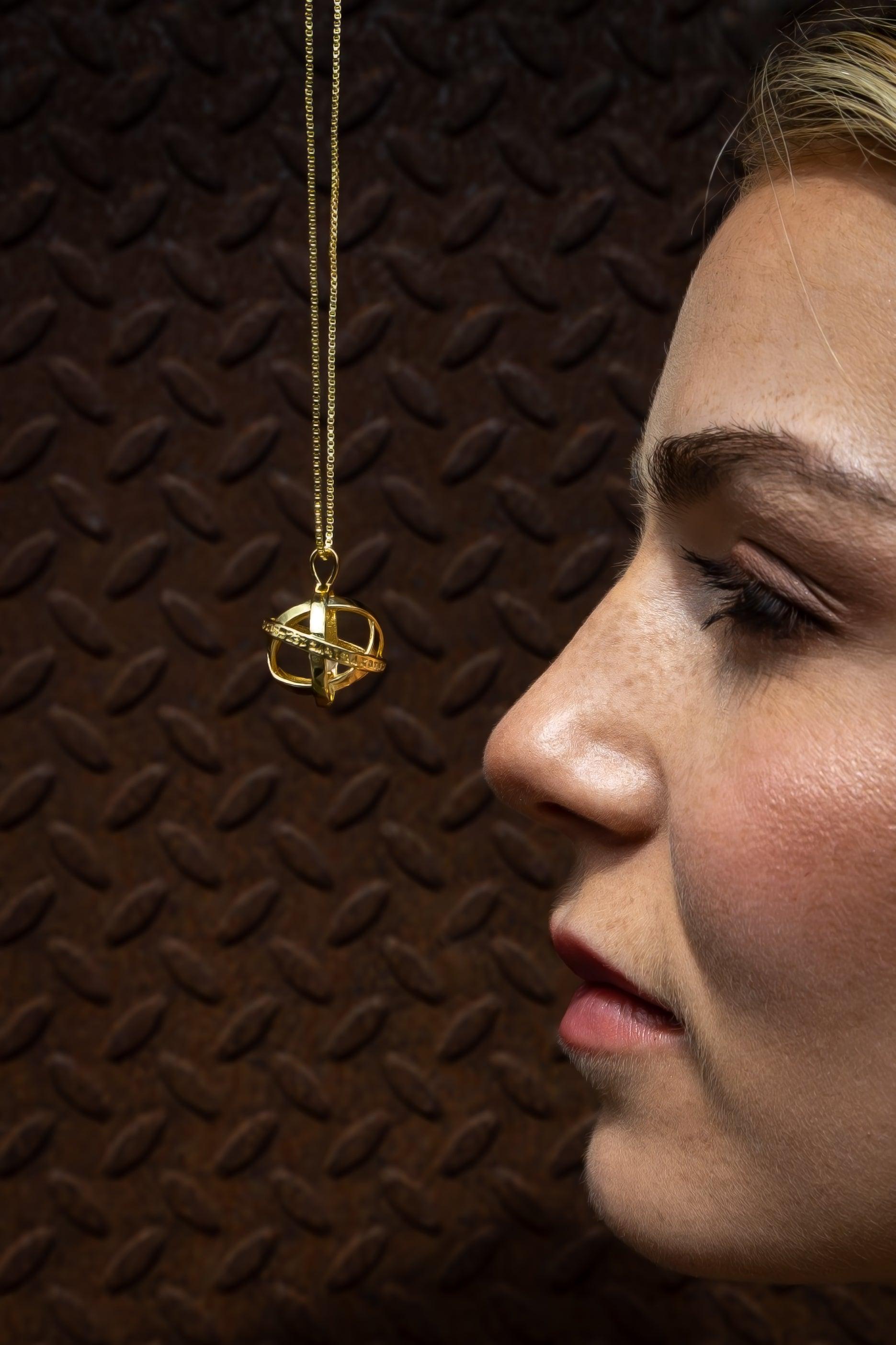 Genesa Crystal _ Manifesting Necklace - Kybalion Jewellery