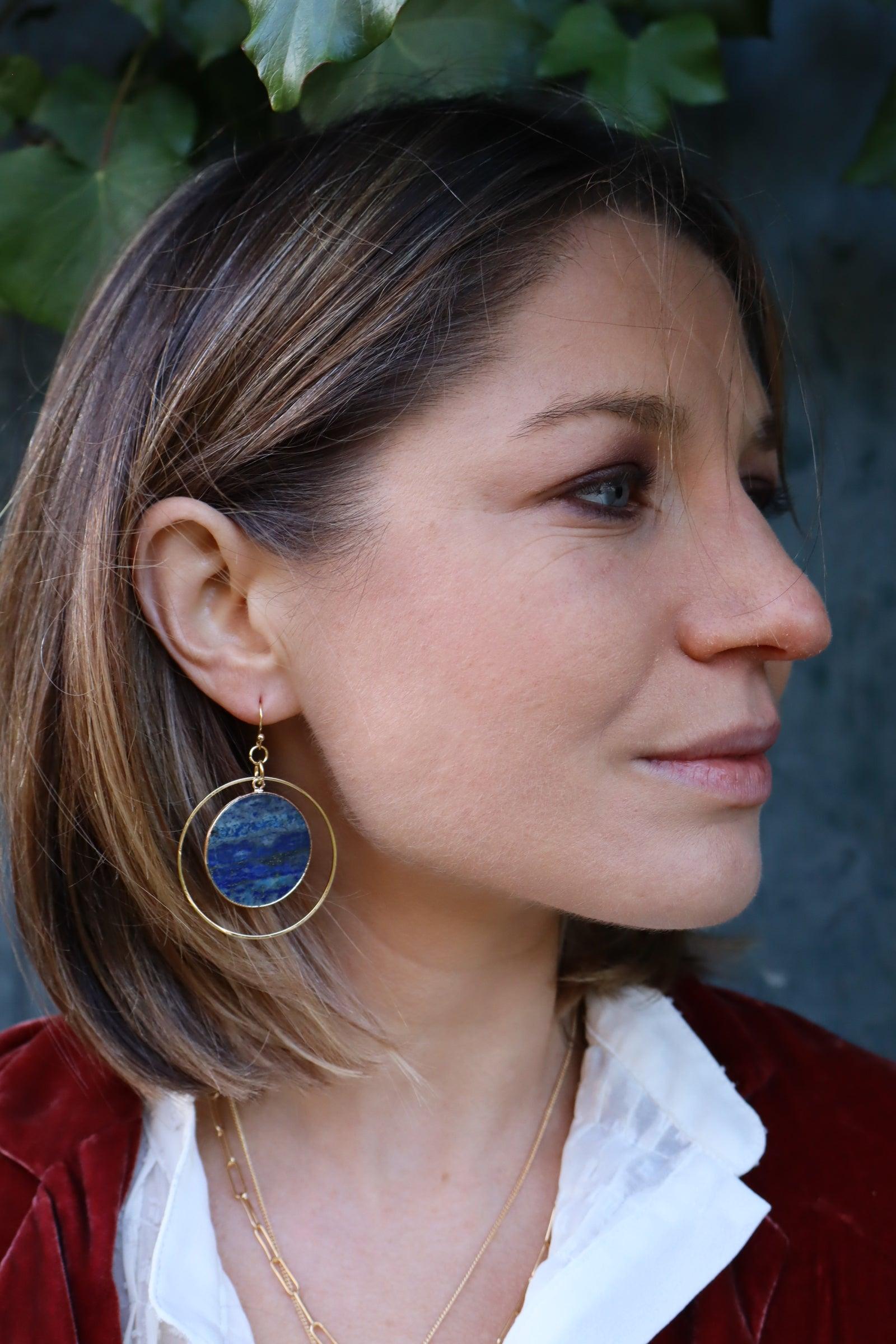 Goddess Isis Earrings - Kybalion Jewellery