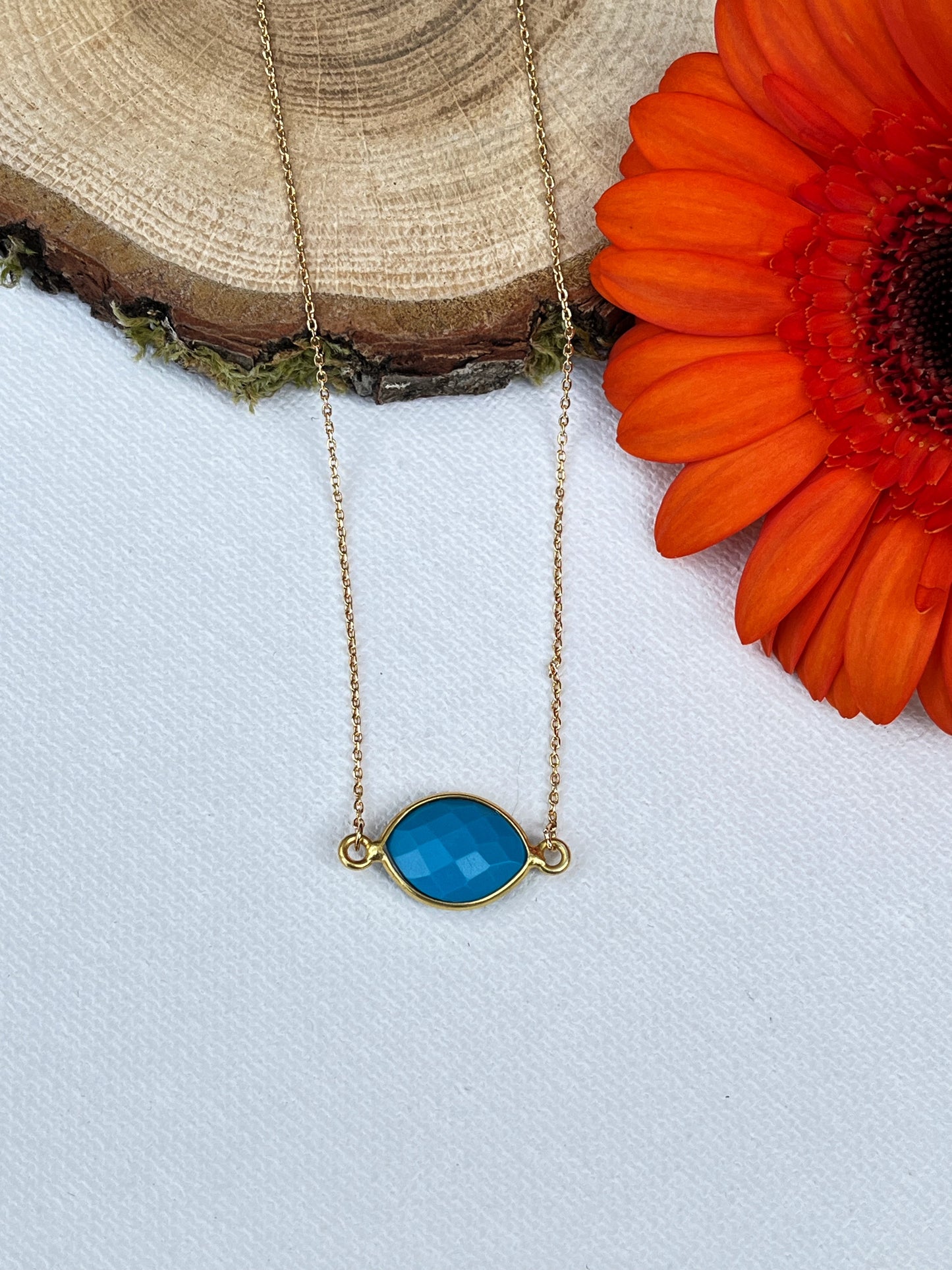 Hathor Necklace - Turquoise - Kybalion Jewellery
