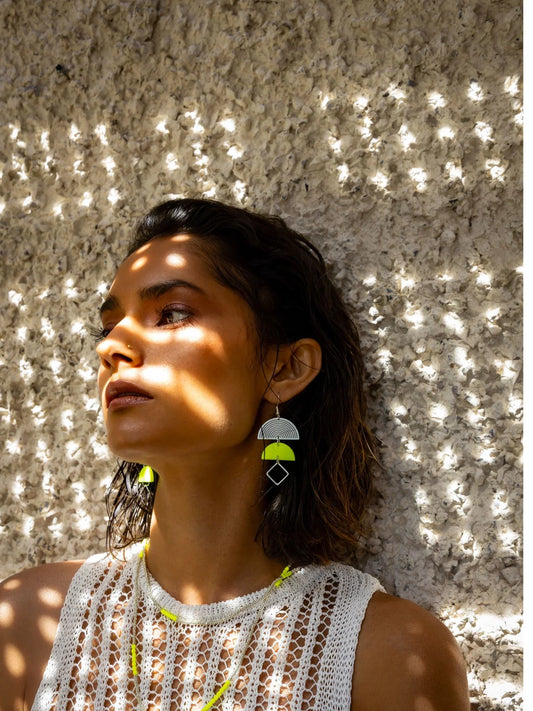 KiKi Neon Yellow - Kybalion Jewellery