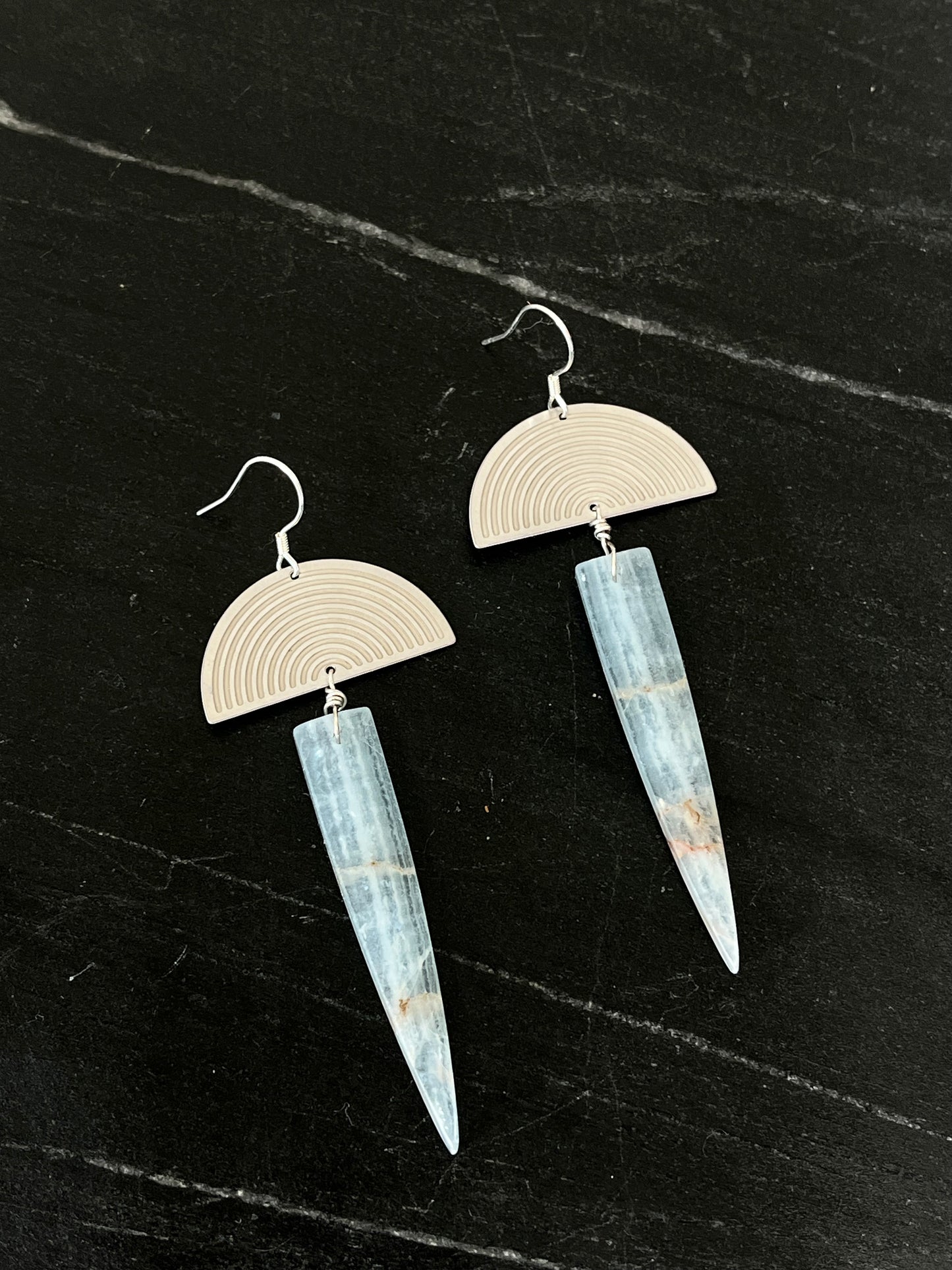 Kunzite Earrings - Kybalion Jewellery