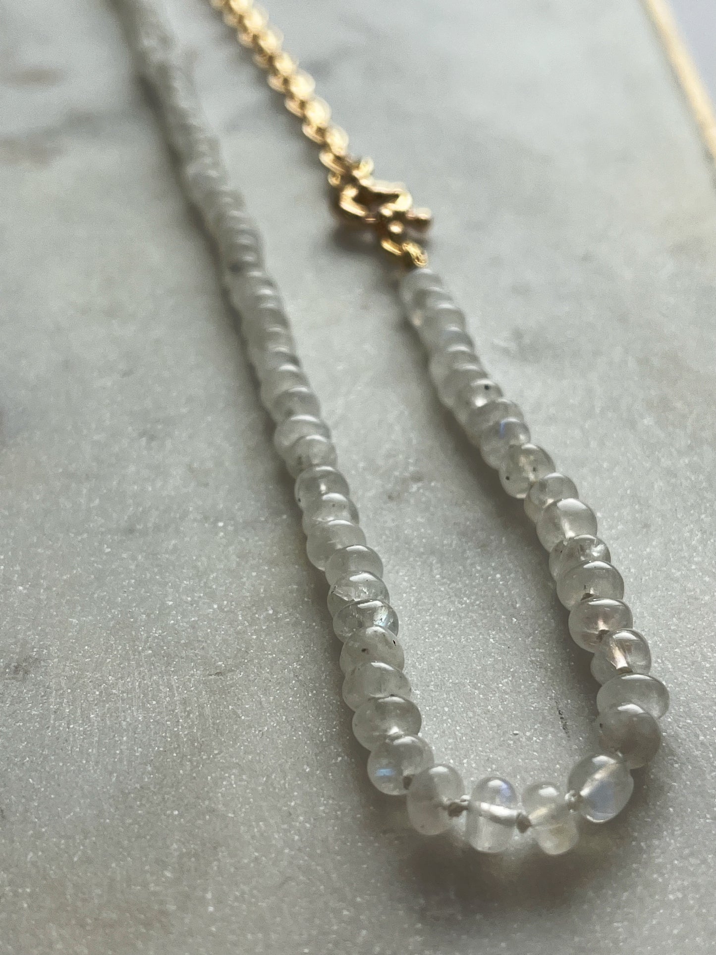 Long Moonstone Necklace - Kybalion Jewellery