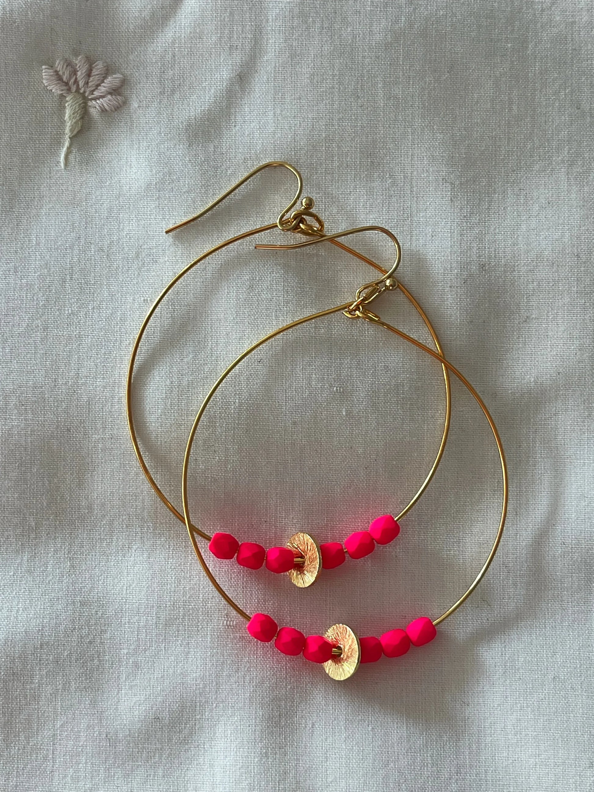 Neon Hoops - Kybalion Jewellery