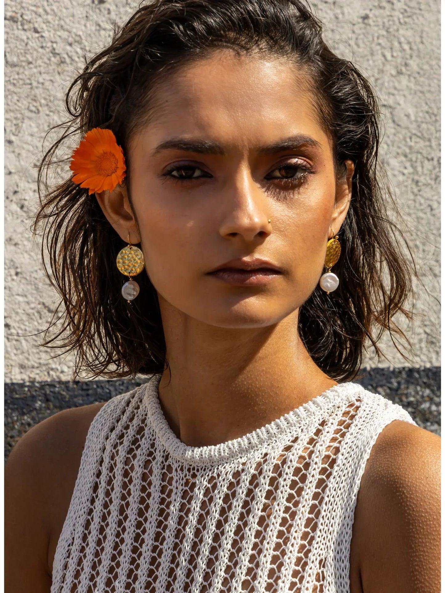 Oceans Gold drops - Kybalion Jewellery