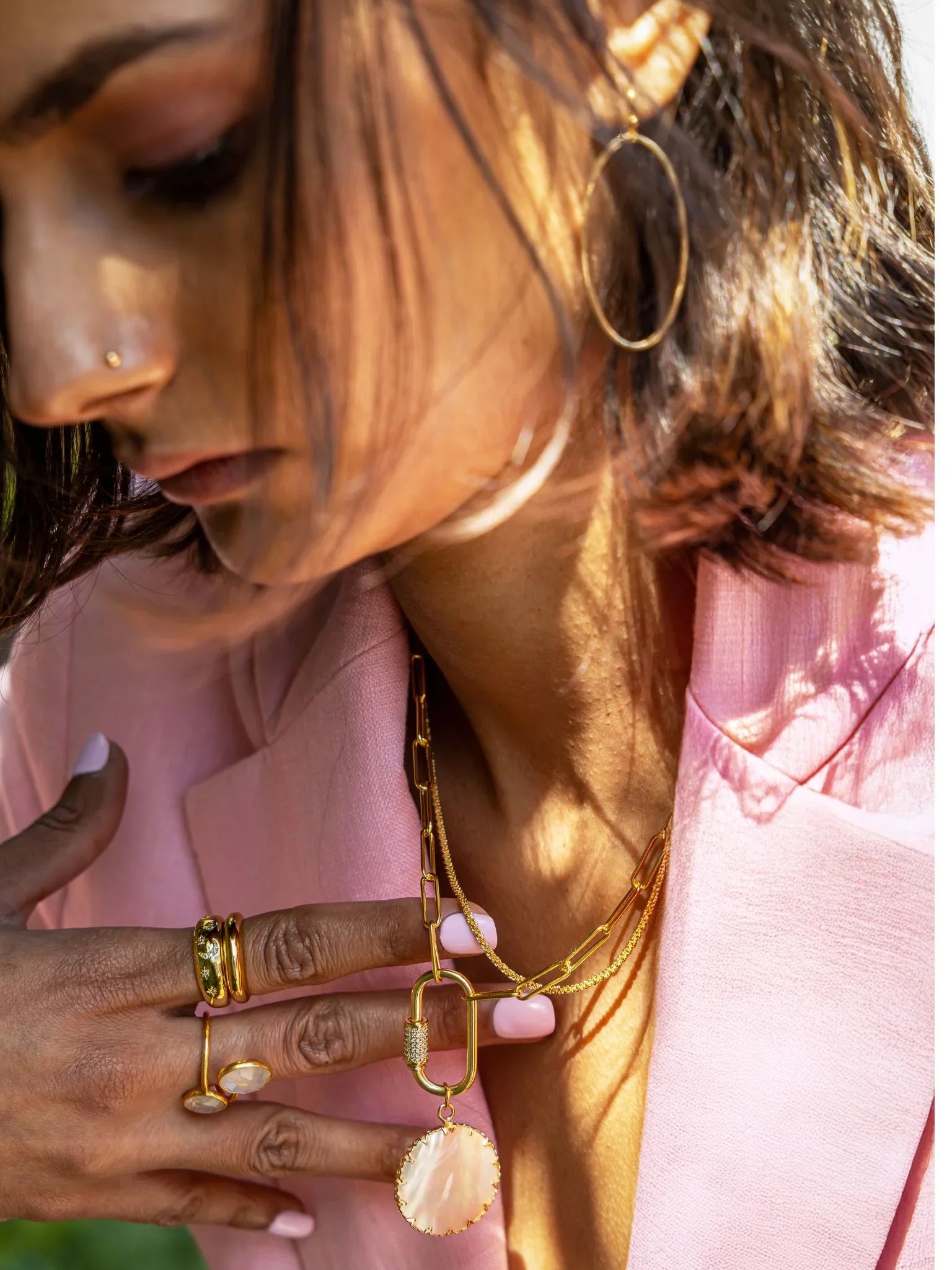 Pearl Shell Necklace - Kybalion Jewellery