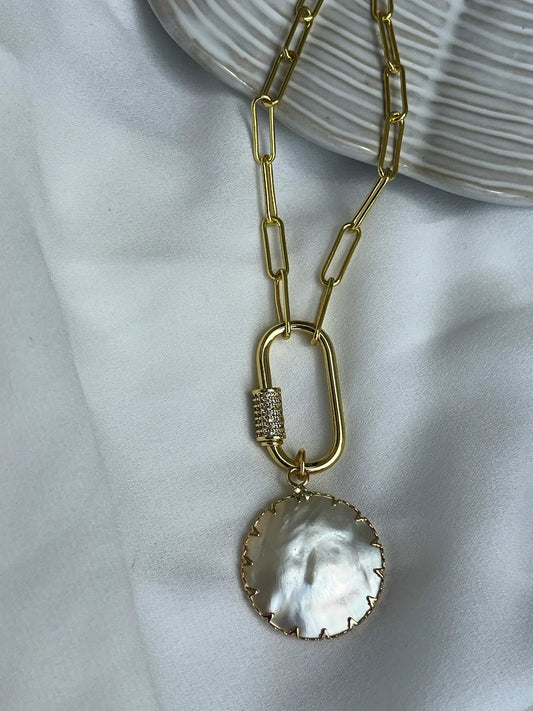 Pearl Shell Necklace - Kybalion Jewellery