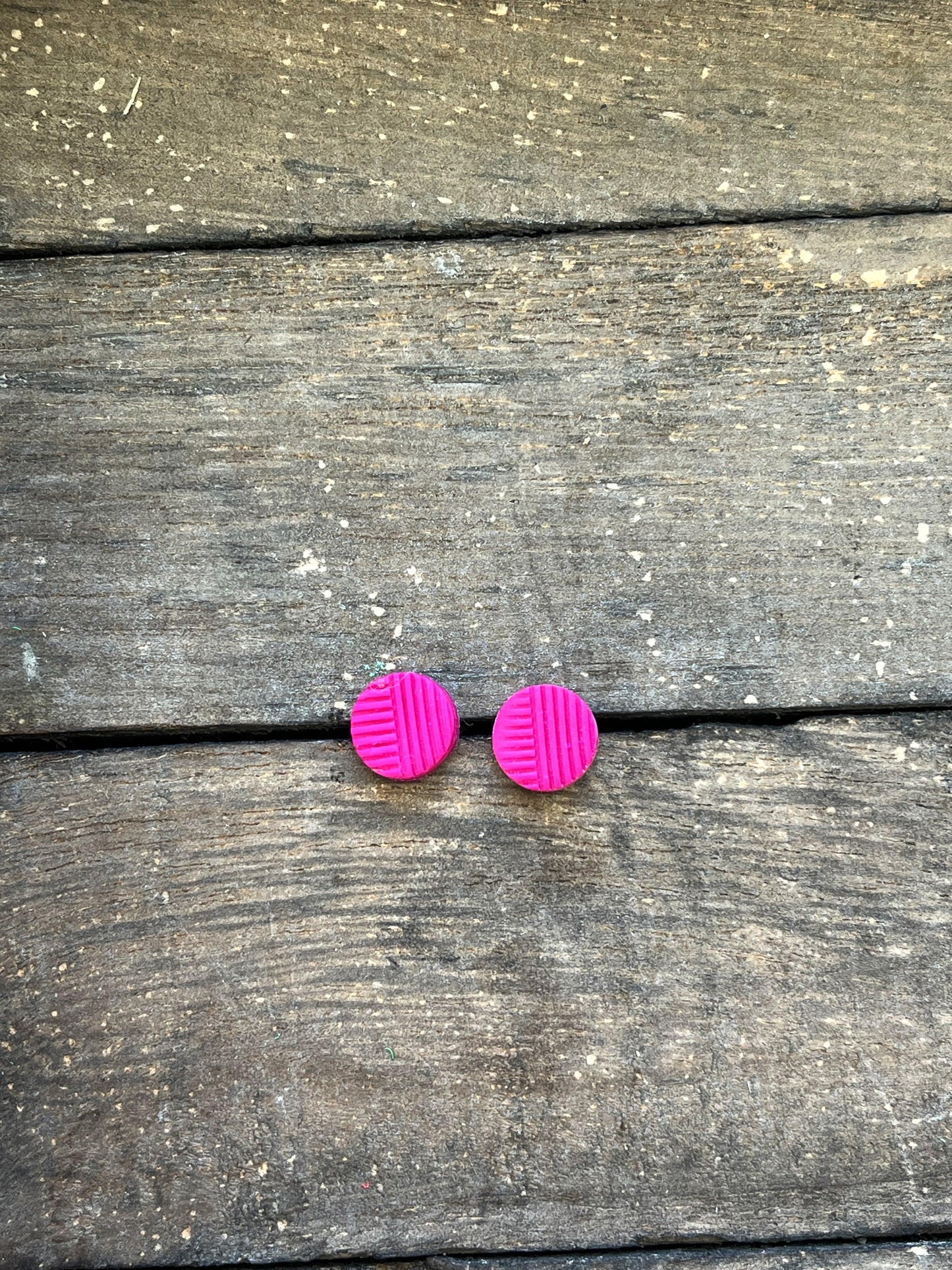 Polly Stud Round Earrings - Kybalion Jewellery