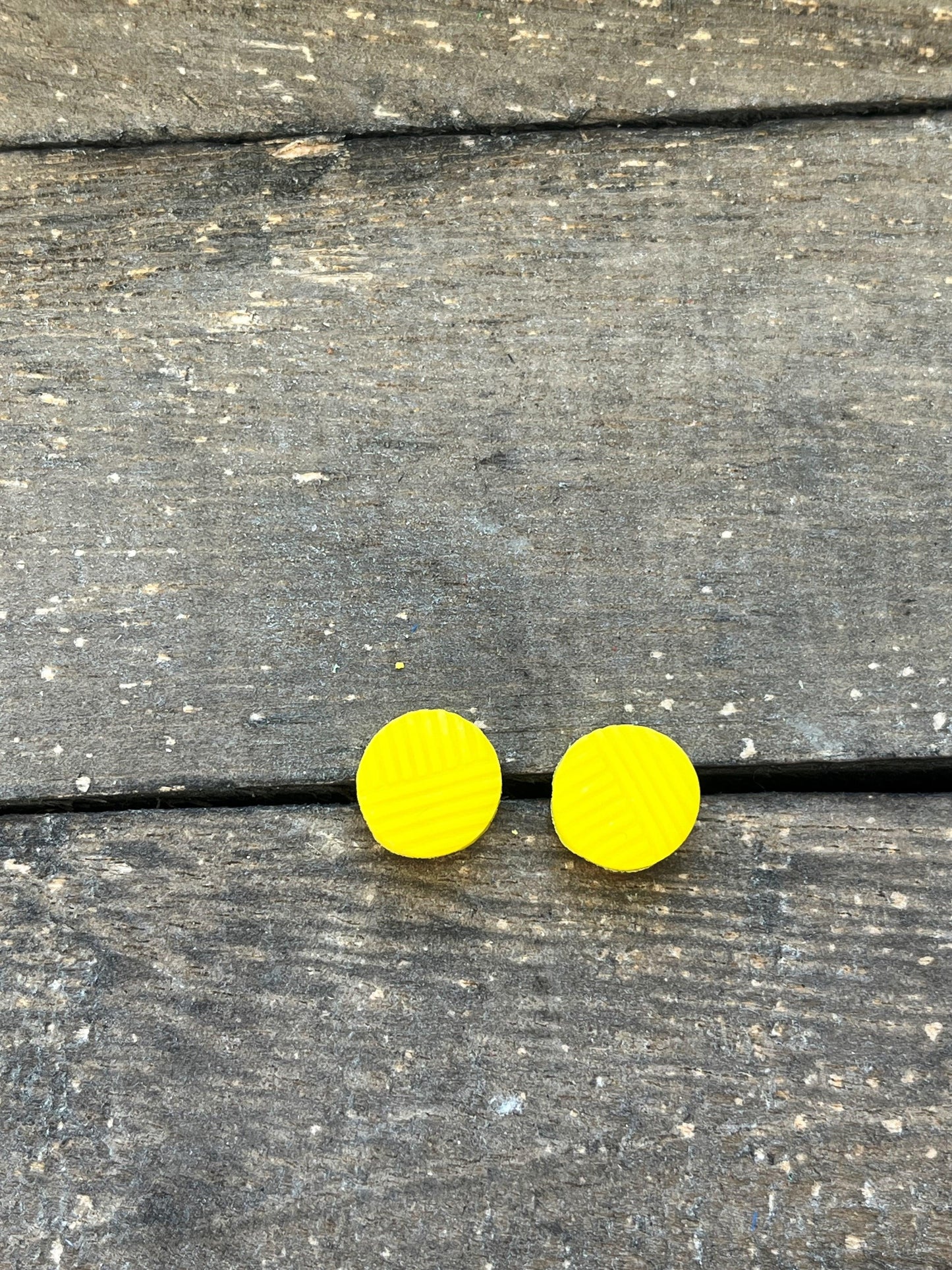 Polly Stud Round Earrings - Kybalion Jewellery