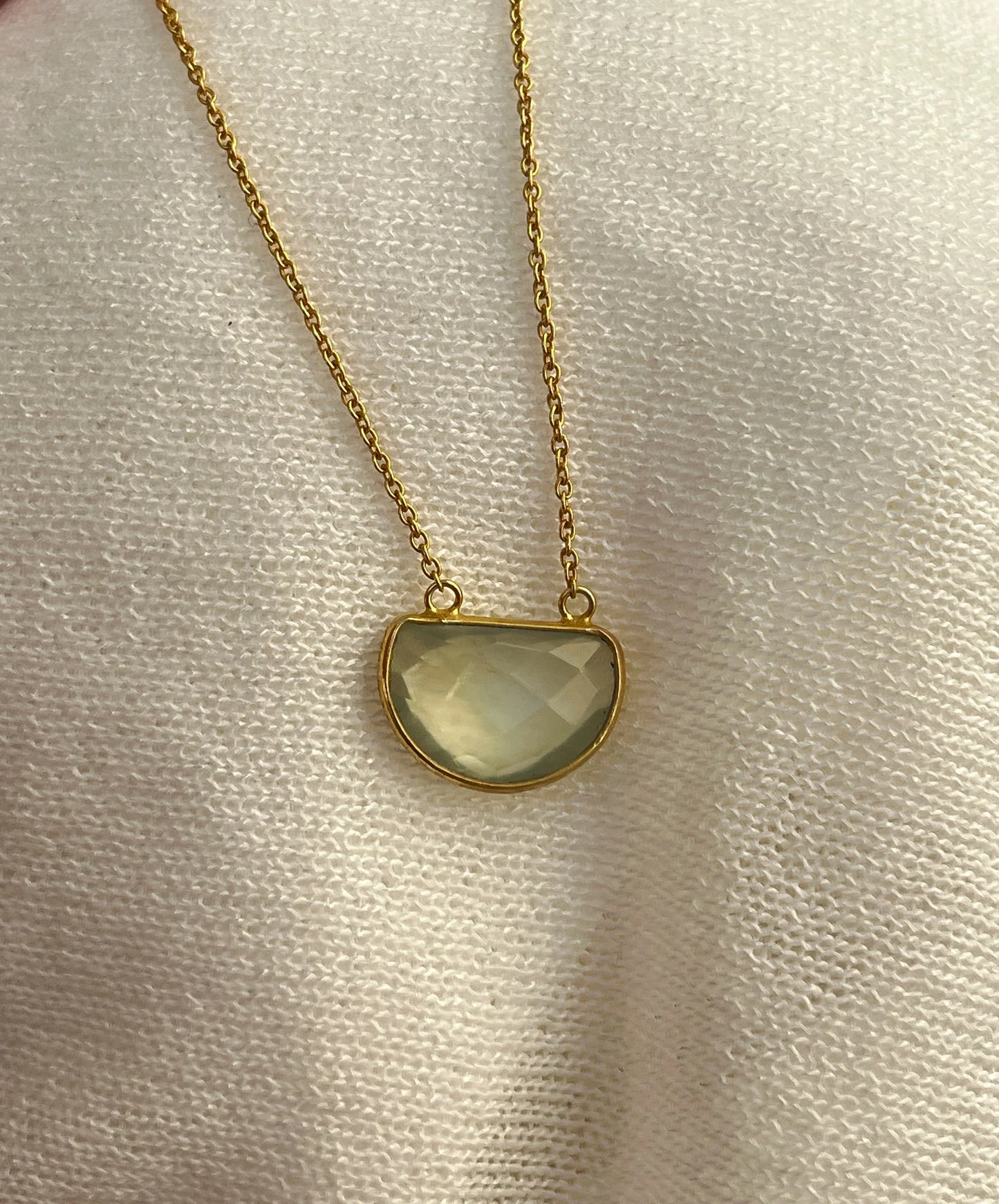 Prehnite Necklace - Kybalion Jewellery