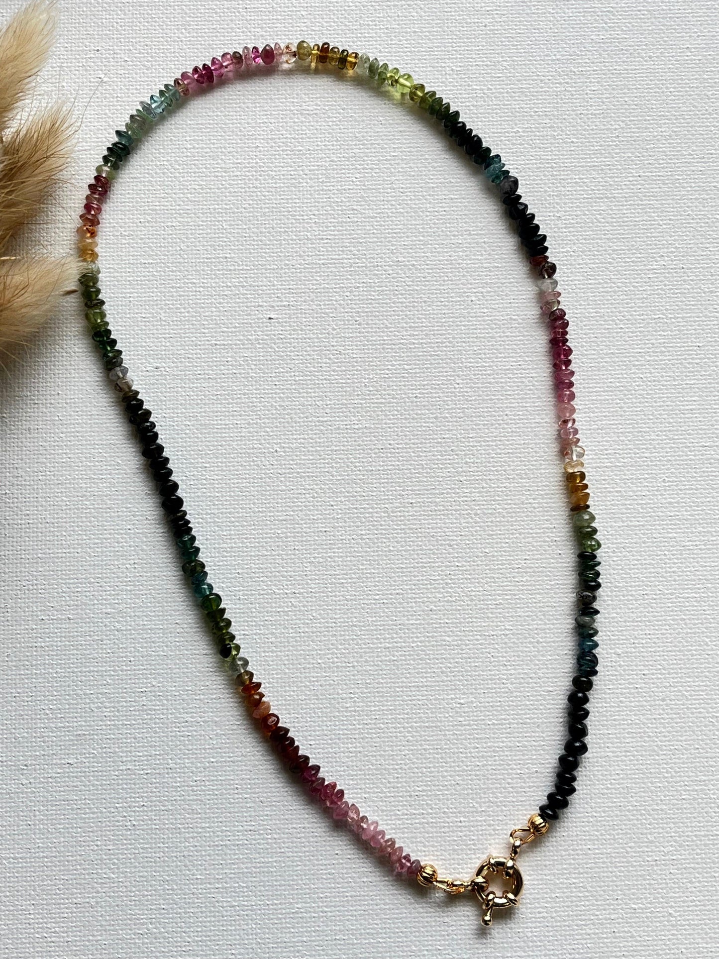 Rainbow Tourmaline Necklace - Kybalion Jewellery