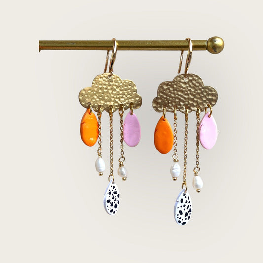 Raincloud Earrings - Kybalion Jewellery