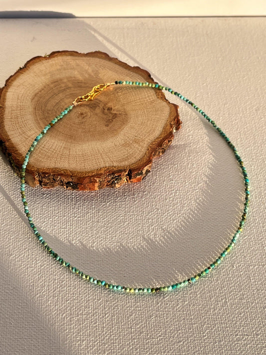 Turquoise Beaded Necklace - Kybalion Jewellery