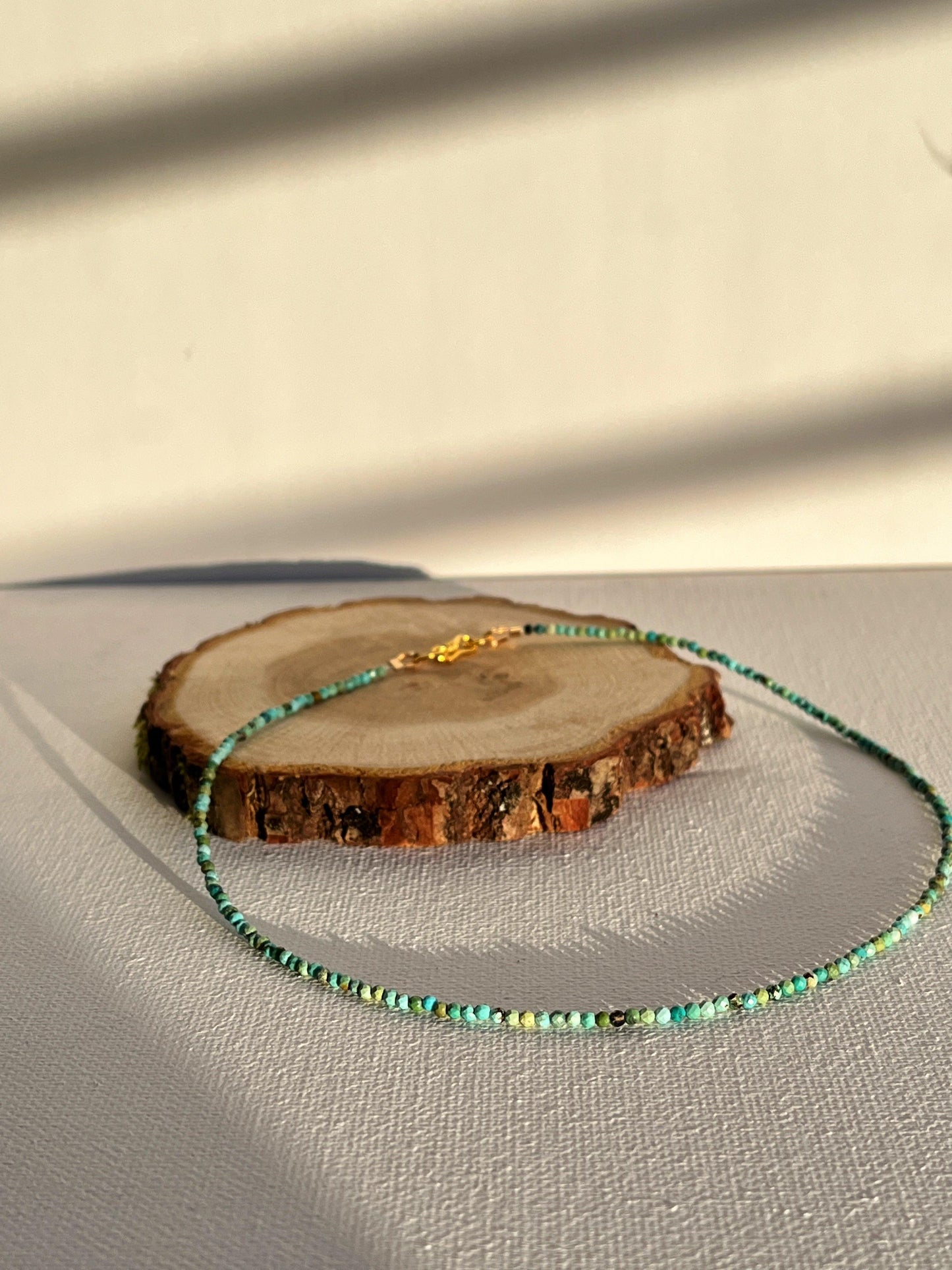 Turquoise Beaded Necklace - Kybalion Jewellery