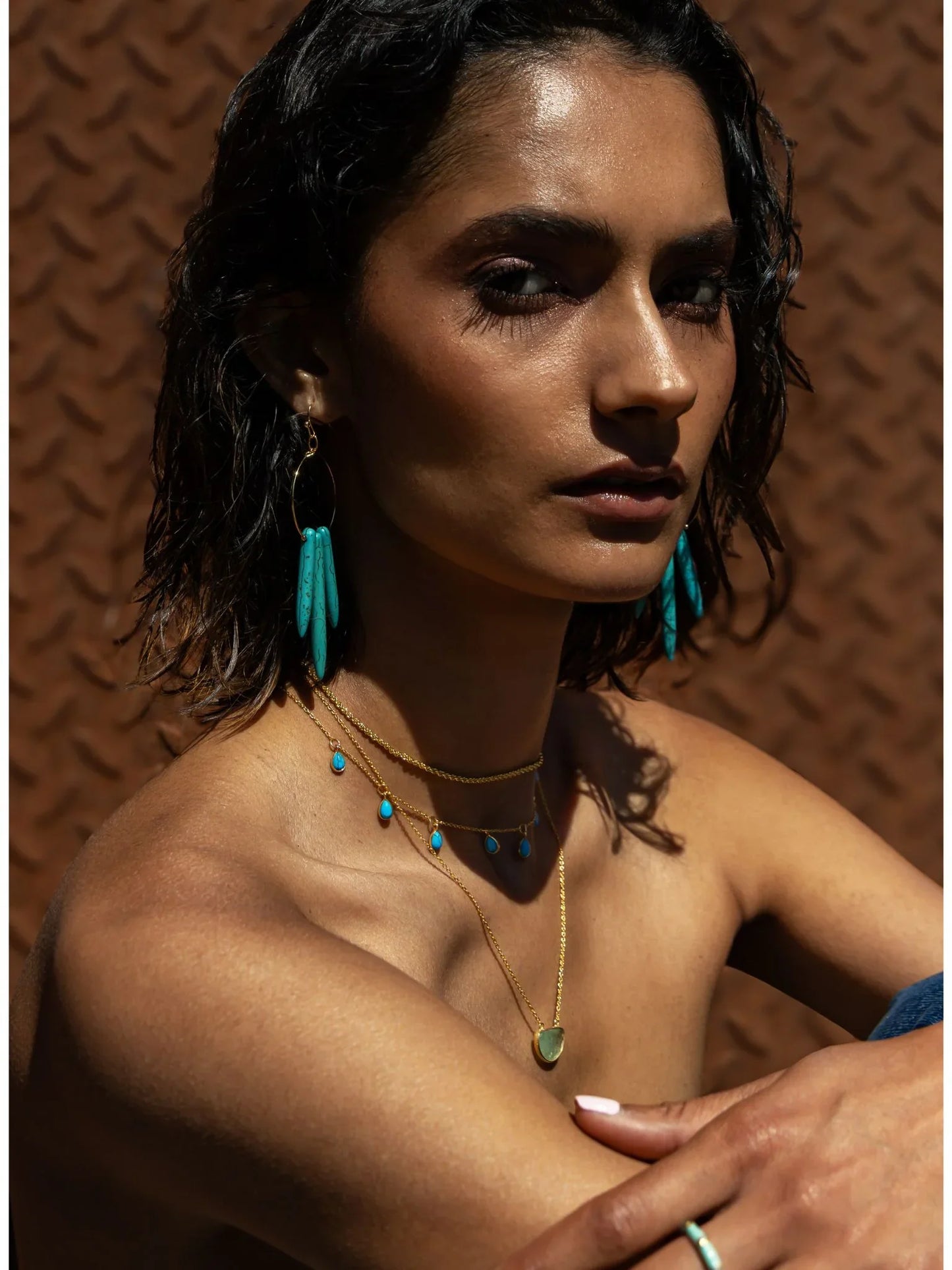 Turquoise Drops - Kybalion Jewellery