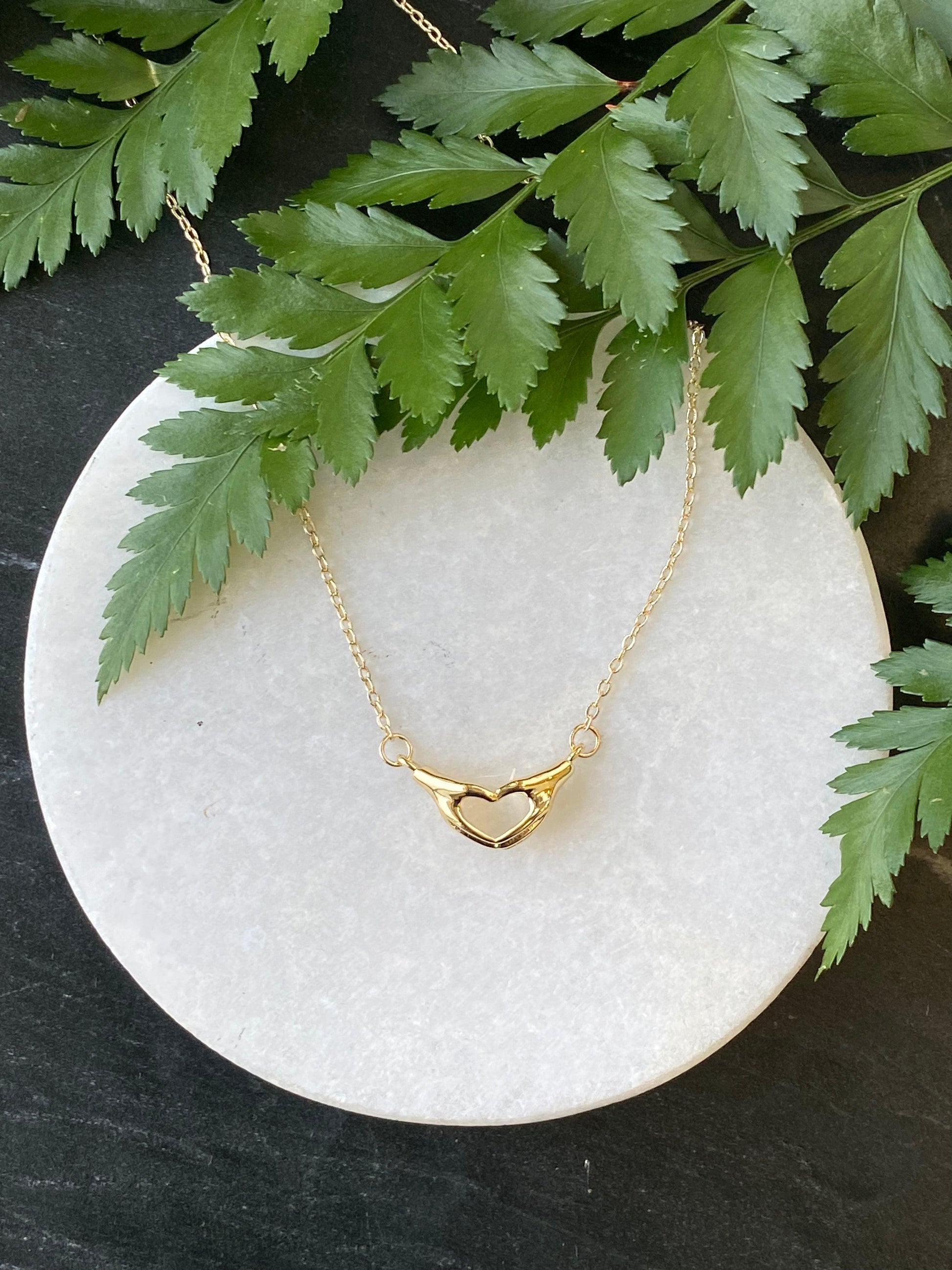 Love Hands Necklace - Kybalion Jewellery