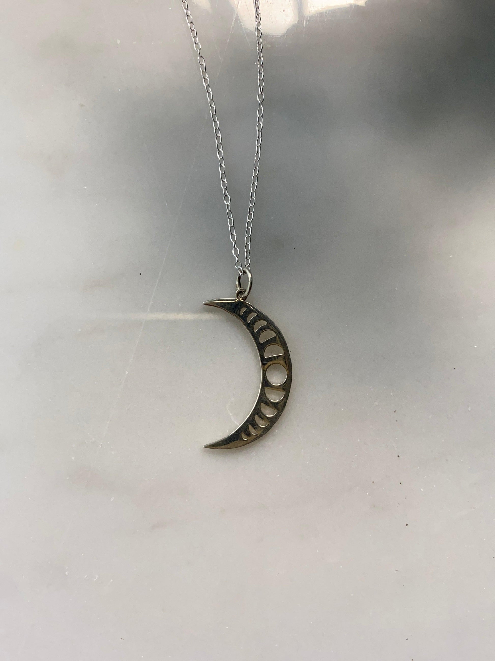 Moon Phase Necklace - Kybalion Jewellery